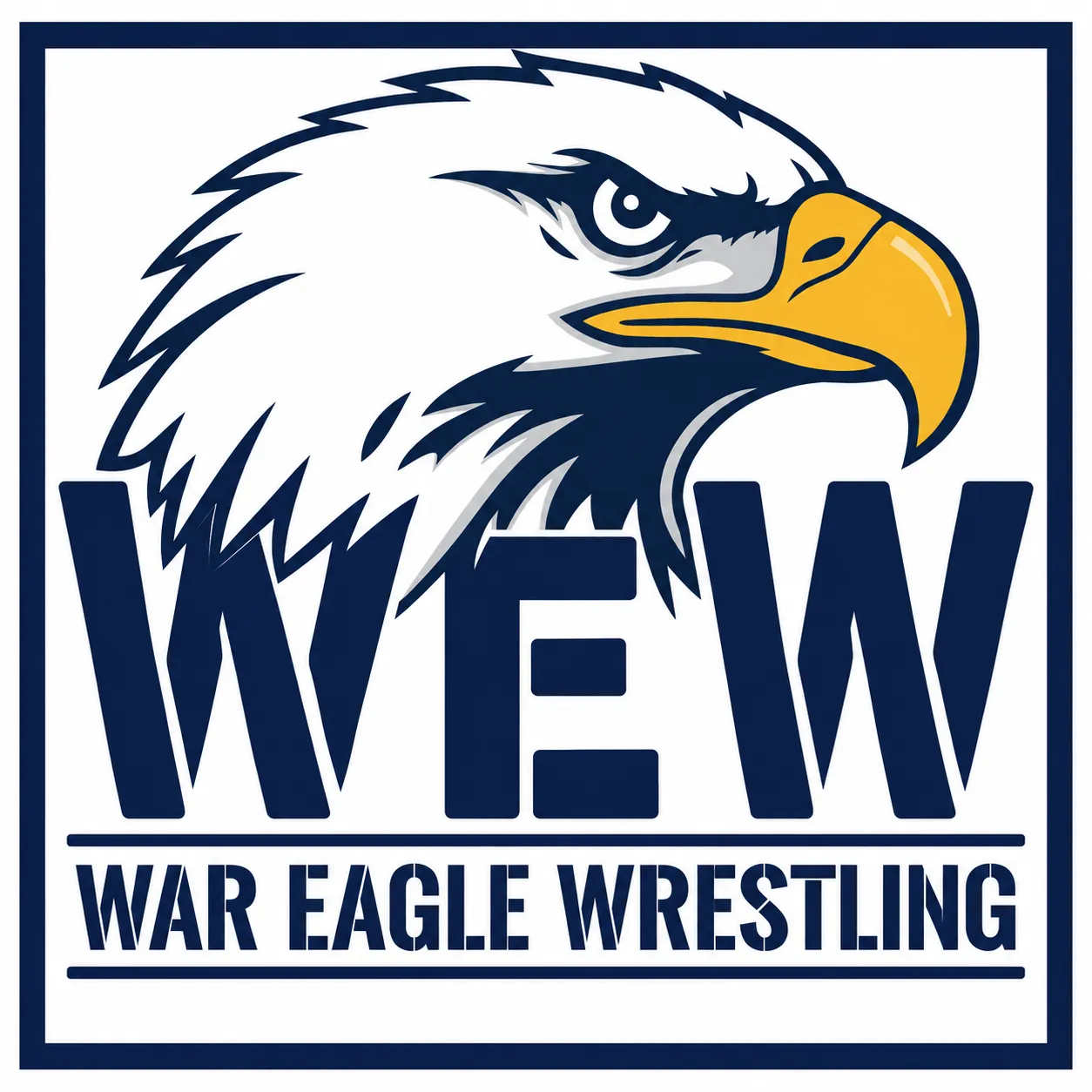 War Eagle Wrestling Logo